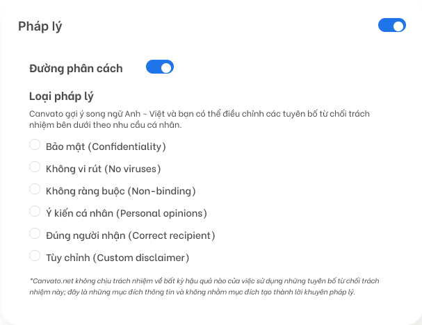 Pháp lý